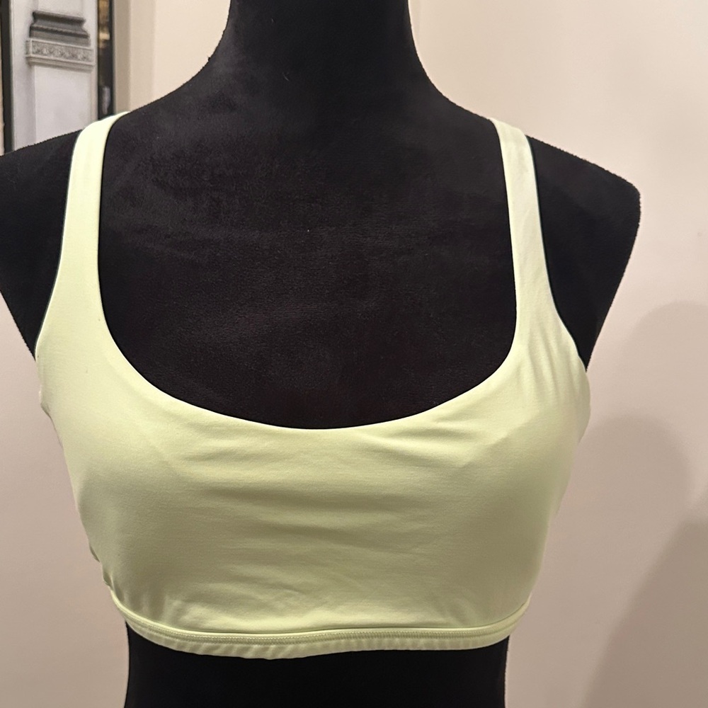 Lululemon Athletica Lime green Women's sports bra size 12